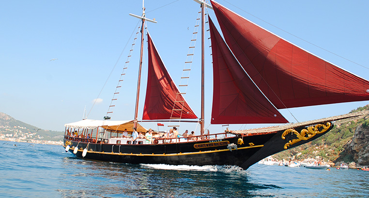 Pirate Ship in the Medes Islands