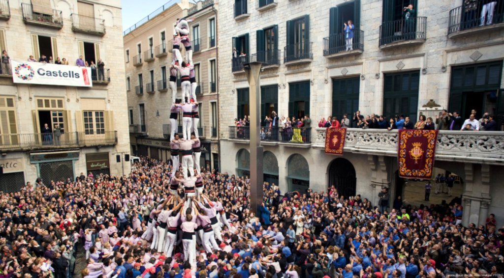 Castellers (human castles)